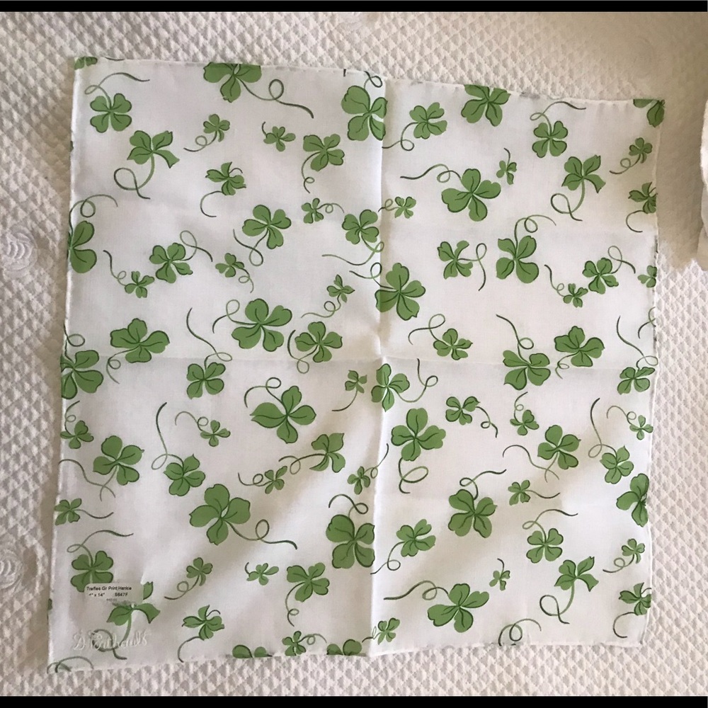 D. Porthault handkerchief